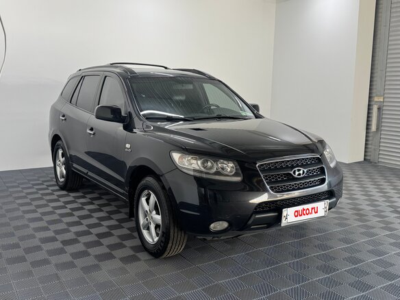 2006 Hyundai Santa Fe II, чёрный, 830000 рублей - вид 2