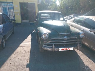 1952 ГАЗ М-20 «Победа», зелёный, 50000 рублей, вид 1