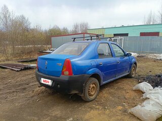 2007 Renault Logan I, синий, 139000 рублей, вид 5