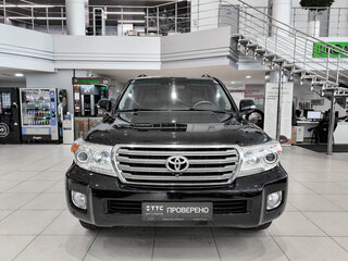 2012 Toyota Land Cruiser 200 Series Рестайлинг 1, чёрный, 3190000 рублей, вид 2