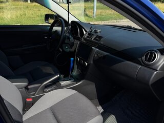 2008 Mazda 3 I (BK) Рестайлинг, синий, 620000 рублей, вид 5