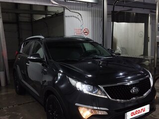 2014 Kia Sportage III Рестайлинг, чёрный, 1320000 рублей, вид 4