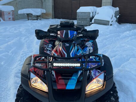 2007 Honda TRX 680 (Rincon), красный, 850000 рублей, вид 1