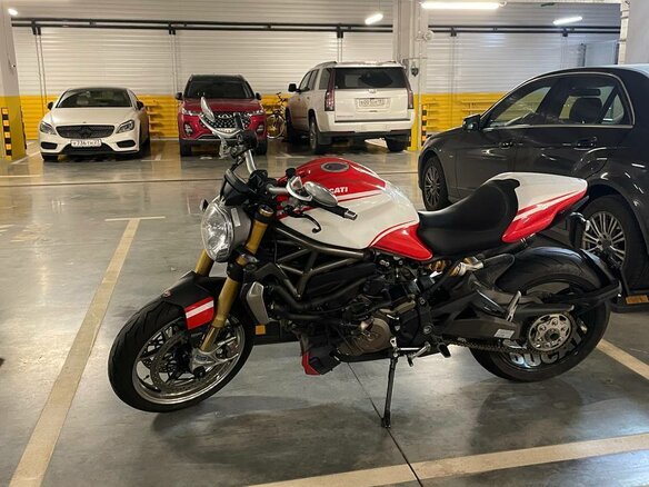 2014 Ducati Monster 1200, белый, 650000 рублей
