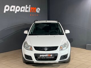 2013 Suzuki SX4 I (Classic) Рестайлинг, белый, 1045000 рублей, вид 2