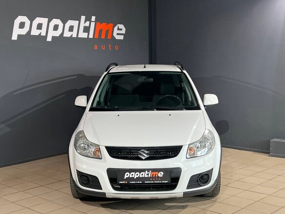 2013 Suzuki SX4 I (Classic) Рестайлинг, белый, 1049000 рублей - вид 1