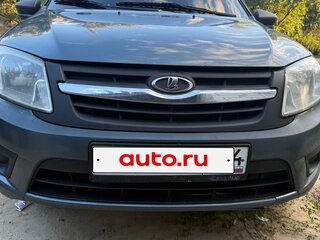 2014 Lada (ВАЗ) Granta I, серый, 212000 рублей, вид 2