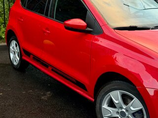 2012 Volkswagen Polo V, красный, 849000 рублей, вид 5