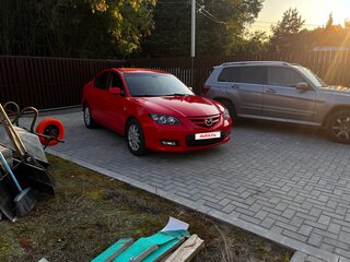 2008 Mazda 3 5-speed I (BK) Рестайлинг, красный, 680000 рублей, вид 1
