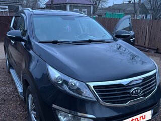 2012 Kia Sportage III, чёрный, 1350000 рублей, вид 2