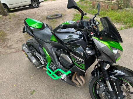 2014 Kawasaki Z 800, зелёный, 700000 рублей, вид 2