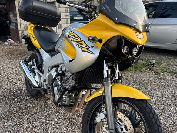 1996 Yamaha TDM850, жёлтый, 310000 рублей - вид 7
