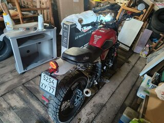 2023 Fuego Scrambler 3.0, красный, 190000 рублей, вид 2