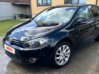 2010 Volkswagen Golf VI, чёрный, 760000 рублей, вид 1