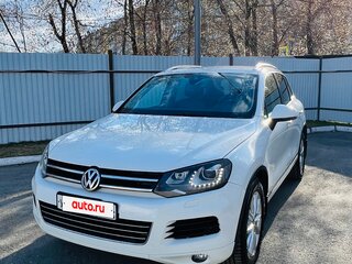 2014 Volkswagen Touareg II Рестайлинг, белый, 2100000 рублей, вид 1