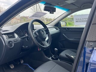 2014 Skoda Rapid I, синий, 850000 рублей, вид 5