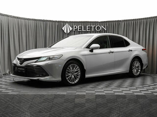 2019 Toyota Camry VIII (XV70), белый, 2590000 рублей, вид 1