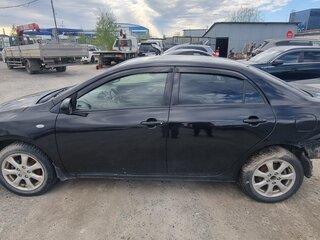 2008 Toyota Corolla X (E140, E150), чёрный, 400000 рублей, вид 4