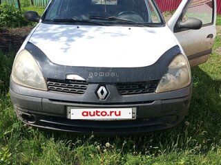 2002 Renault Symbol I Рестайлинг, белый, 230000 рублей, вид 1