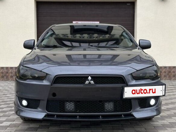 2008 Mitsubishi Lancer X, серый, 800000 рублей - вид 4