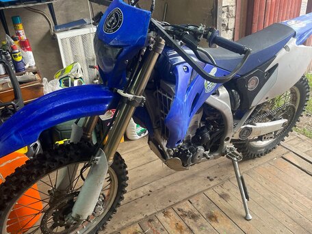 2009 Yamaha WR450F, синий, 350000 рублей, вид 5
