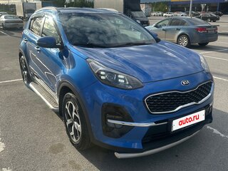2019 Kia Sportage IV Рестайлинг, синий, 2510000 рублей, вид 3