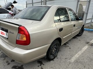 2003 Hyundai Accent II, бежевый, 300000 рублей, вид 3