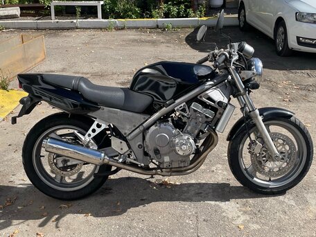 1989 Honda CB 400F, чёрный, 250000 рублей, вид 2