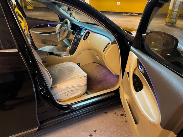 2012 Infiniti EX25 I (J50), чёрный, 1700000 рублей - вид 8