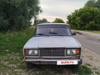 2010 Lada (ВАЗ) 2107, серебристый, 90000 рублей, вид 2