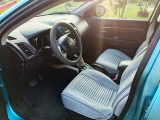 2013 Mitsubishi ASX I Рестайлинг, голубой, 950000 рублей, вид 4