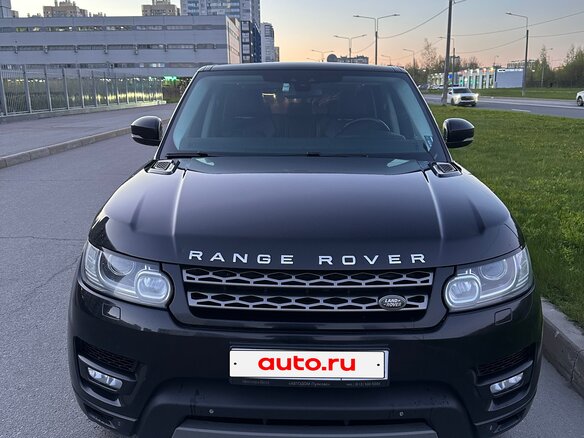 2017 Land Rover Range Rover Sport II, чёрный - вид 1