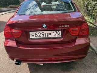 2010 BMW 3 серии 320i V (E90/E91/E92/E93) Рестайлинг, пурпурный, 1250000 рублей, вид 4