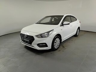 2019 Hyundai Solaris II, белый, 970000 рублей, вид 1