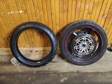 2002 Honda VFR 800, красный, 505000 рублей, вид 5