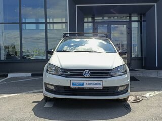 2018 Volkswagen Polo V Рестайлинг, белый, 799000 рублей, вид 2