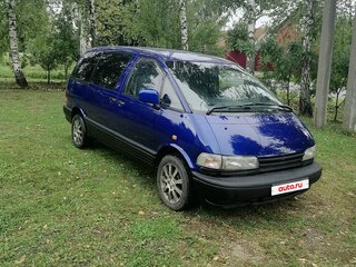 1996 Toyota Previa I (XR10, XR20), синий, 480000 рублей, вид 5