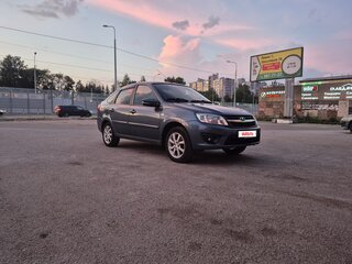 2014 Lada (ВАЗ) Granta I, серый, 415000 рублей, вид 2