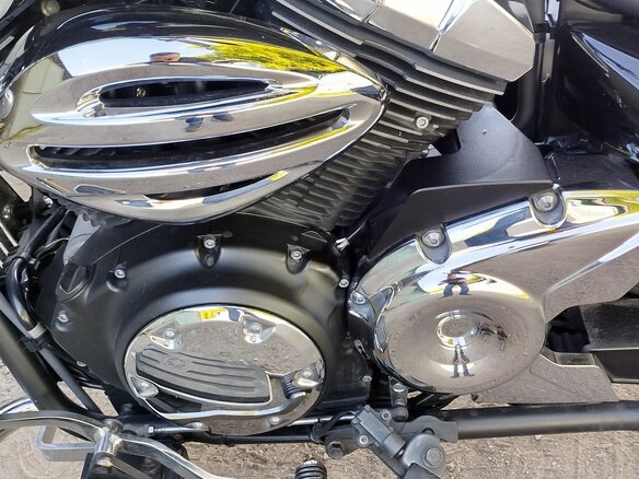 2009 Yamaha XVS950, чёрный, 600000 рублей - вид 8