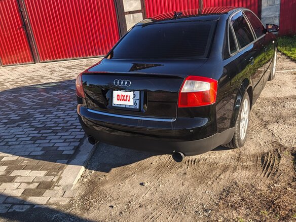 2004 Audi A4 II (B6), чёрный, 550000 рублей - вид 6