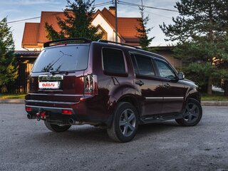 2008 Honda Pilot II, красный, 1730000 рублей, вид 5