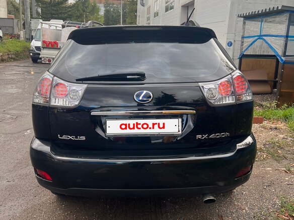 2008 Lexus RX 400h II Рестайлинг, чёрный, 1150000 рублей - вид 2