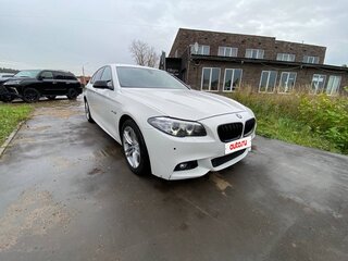 2016 BMW 5 серии 520i VI (F10/F11/F07) Рестайлинг, белый, 1650000 рублей, вид 5