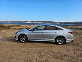 2018 Hyundai Sonata LPi VII (LF) Рестайлинг, серый, 1700000 рублей, вид 1