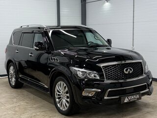 2016 Infiniti QX80 I Рестайлинг, чёрный, 4199000 рублей, вид 3