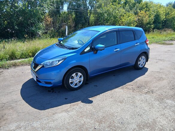 2018 Nissan Note II Рестайлинг, синий, 1000000 рублей - вид 5