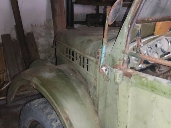 1966 ГАЗ 69, зелёный, 60000 рублей - вид 9