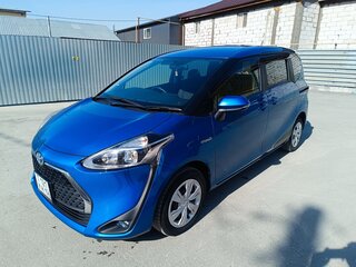 2019 Toyota Sienta II Рестайлинг, синий, 1300000 рублей, вид 3