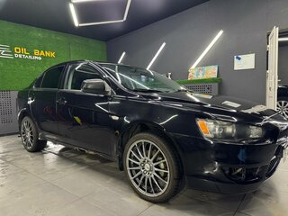 2008 Mitsubishi Lancer X, чёрный, 610000 рублей, вид 4