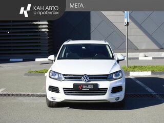 2014 Volkswagen Touareg II, белый, 1848000 рублей, вид 3